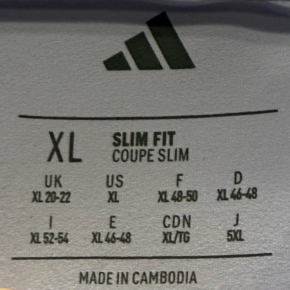 adidas Slim Fit Tank Size XL EUC - Picture 2 of 6